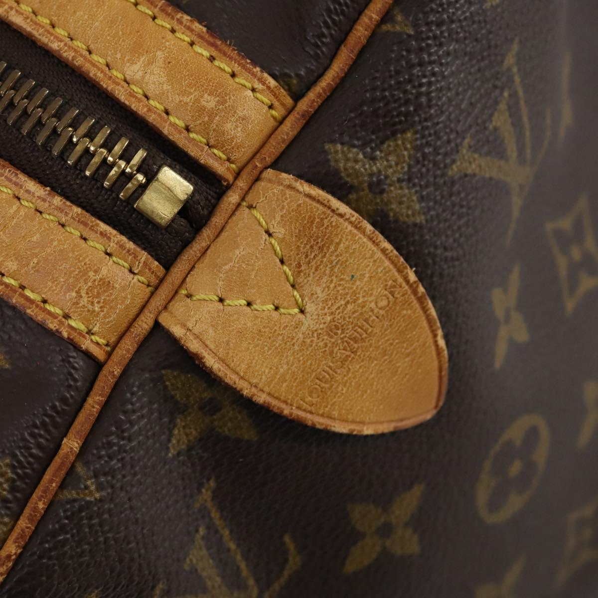 LOUIS VUITTON Monogram Sac Souple 35 Boston Bag M41626 LV Auth 154152