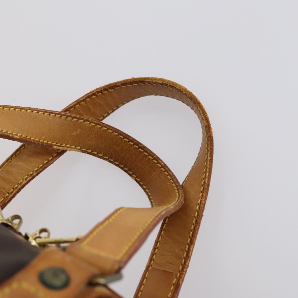 LOUIS VUITTON Monogram Sac Souple 35 Boston Bag M41626 LV Auth 154152