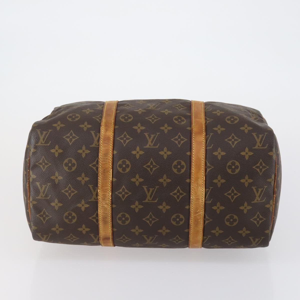 LOUIS VUITTON Monogram Sac Souple 35 Boston Bag M41626 LV Auth 154152