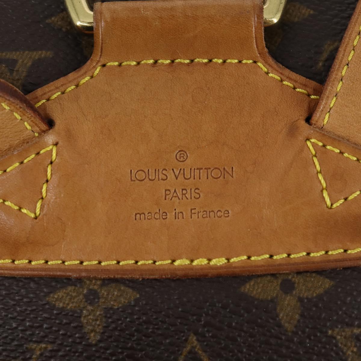 LOUIS VUITTON Monogram Montsouris MM Backpack M51136 LV Auth 154153