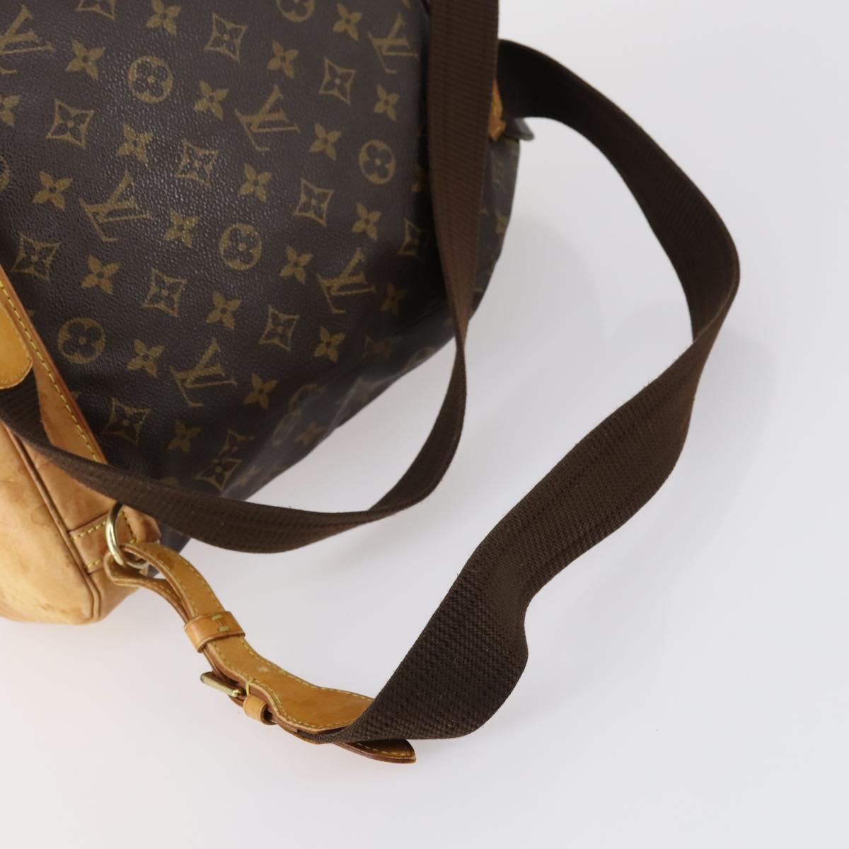 LOUIS VUITTON Monogram Montsouris GM Backpack M51135 LV Auth 154155