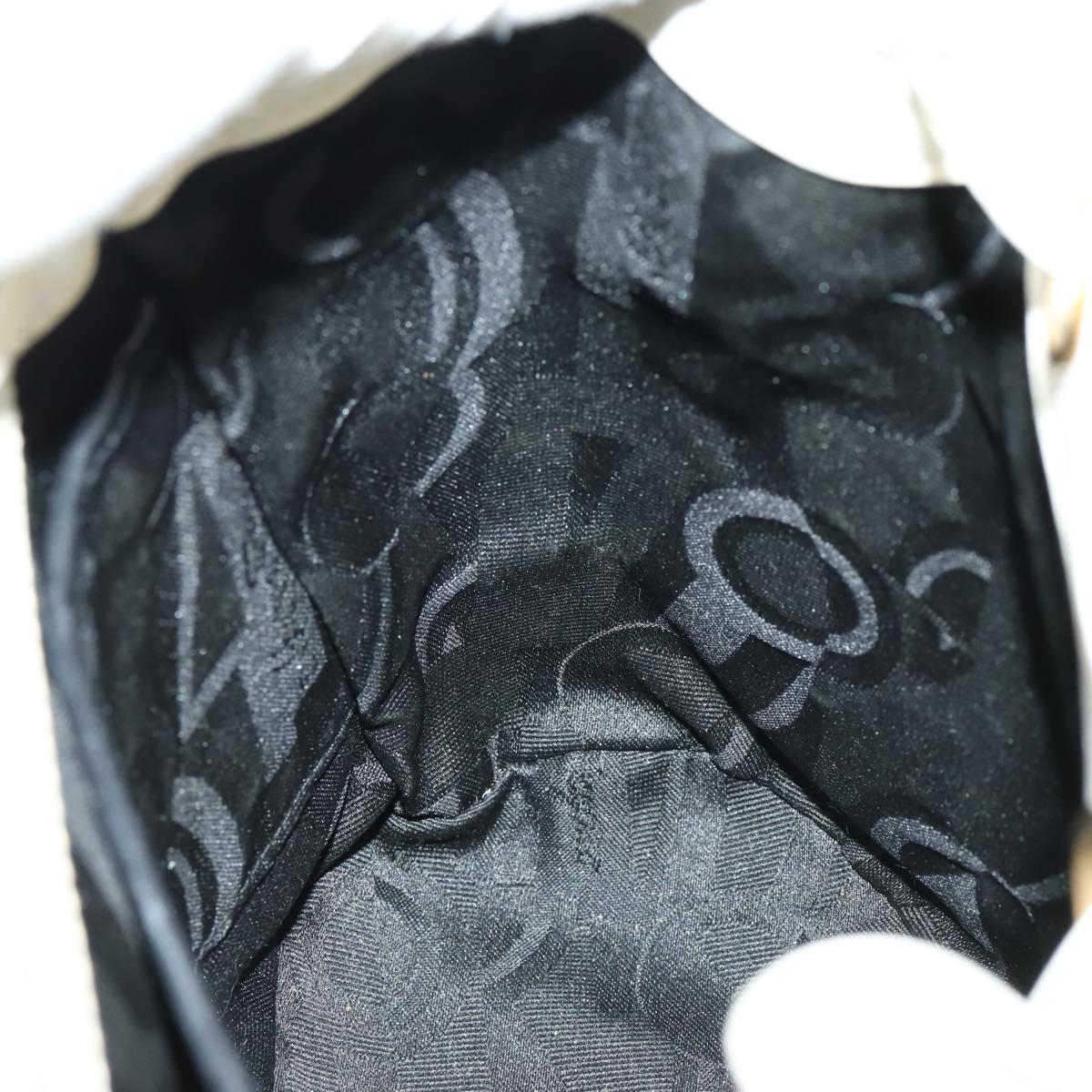 Salvatore Ferragamo Backpack Leather White Gold Auth 154163