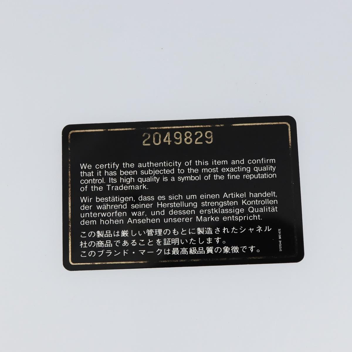 CHANEL Mademoiselle Chain Shoulder Bag Canvas Pink Gold CC Auth 154165