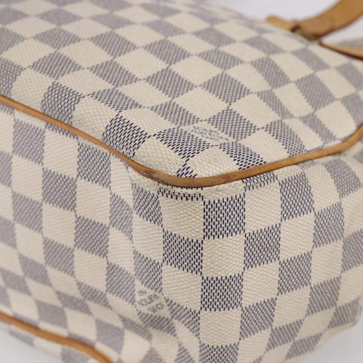 LOUIS VUITTON Damier Azur Batignolles Horizontal Tote Bag N48172 LV Auth 154170