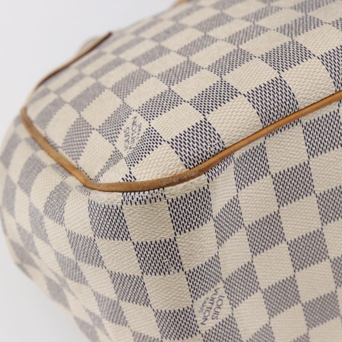 LOUIS VUITTON Damier Azur Batignolles Horizontal Tote Bag N48172 LV Auth 154170