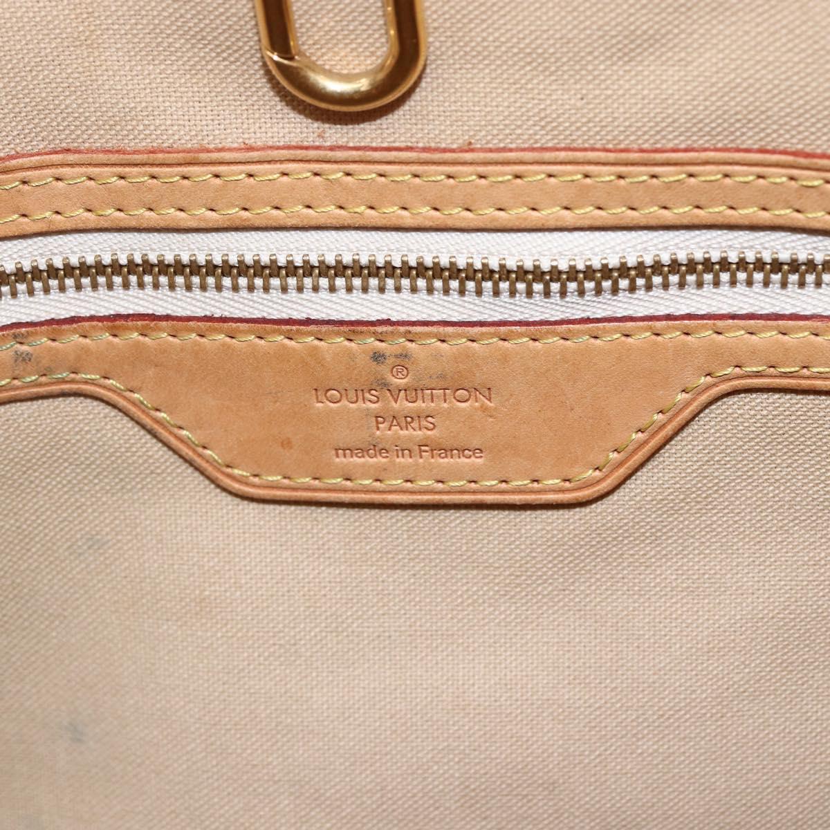 LOUIS VUITTON Damier Azur Batignolles Horizontal Tote Bag N48172 LV Auth 154170