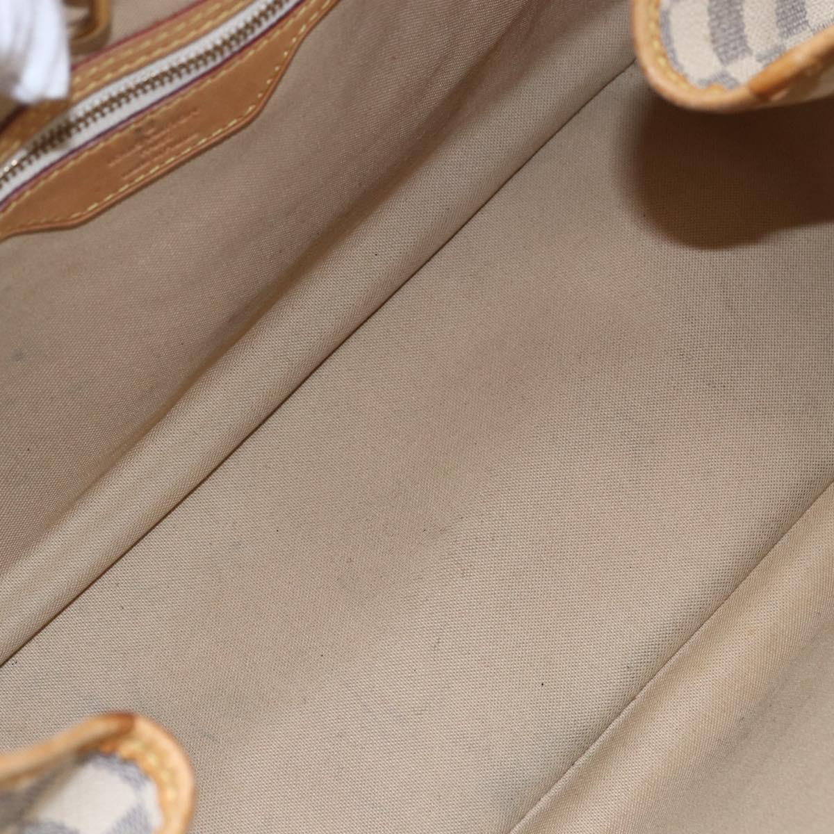 LOUIS VUITTON Damier Azur Batignolles Horizontal Tote Bag N48172 LV Auth 154170