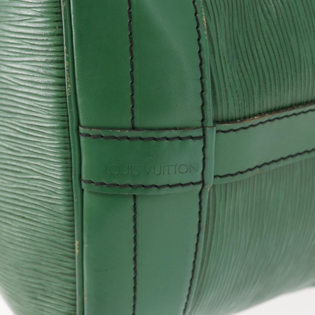 LOUIS VUITTON Epi Noe Shoulder Bag Green M44004 LV Auth 154171