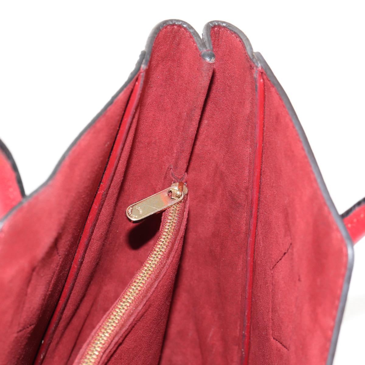 LOUIS VUITTON Monogram Kimono PM Hand Bag 2way Red M41856 LV Auth 154172V