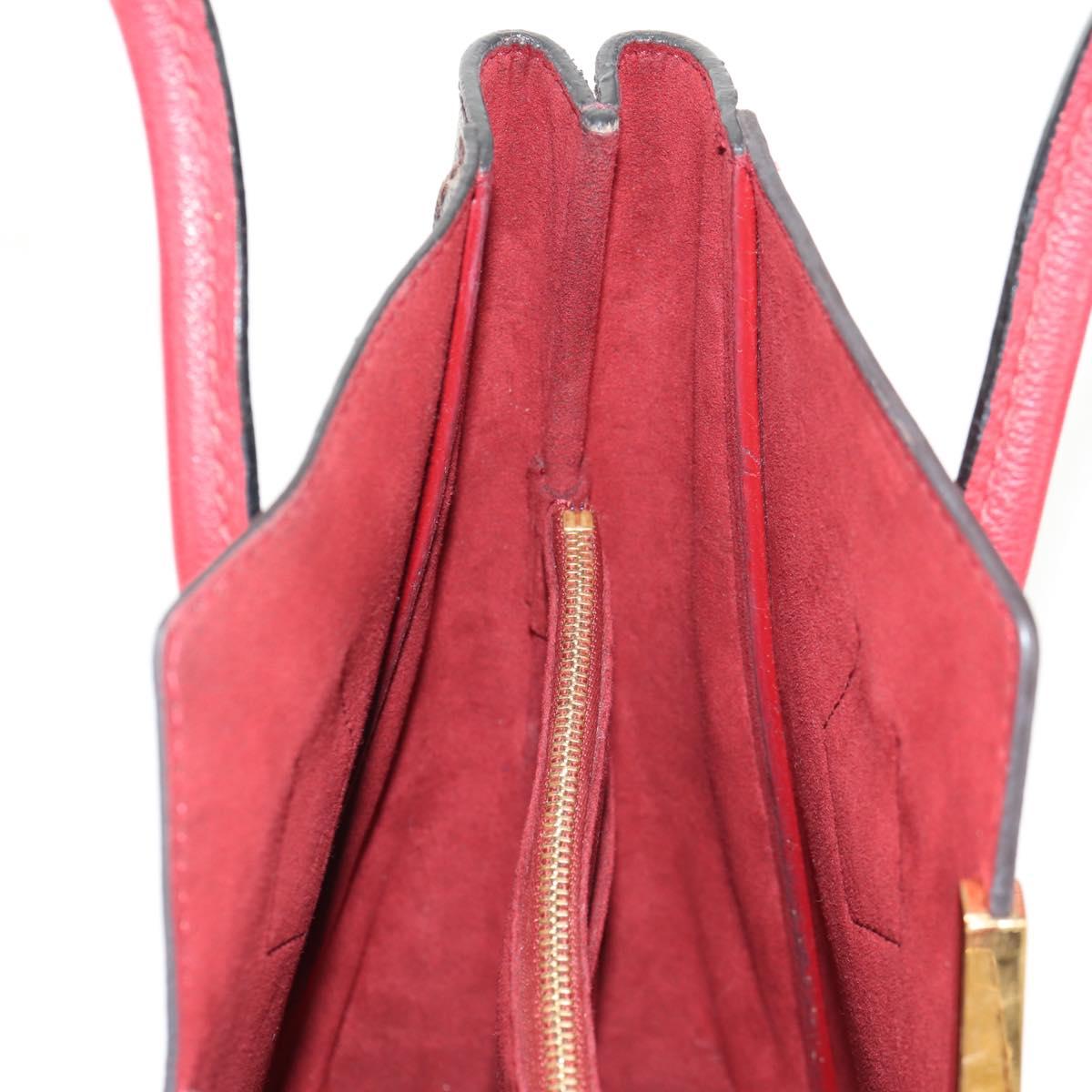 LOUIS VUITTON Monogram Kimono PM Hand Bag 2way Red M41856 LV Auth 154172V