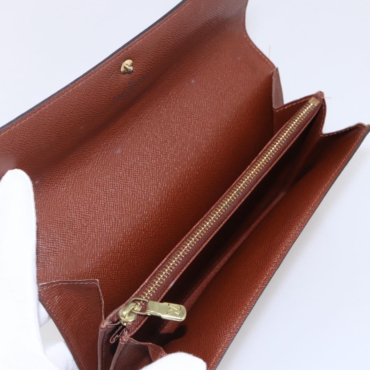 LOUIS VUITTON Graffiti Porte Monnaie Credit Wallet Orange M92190 LV Auth 154175