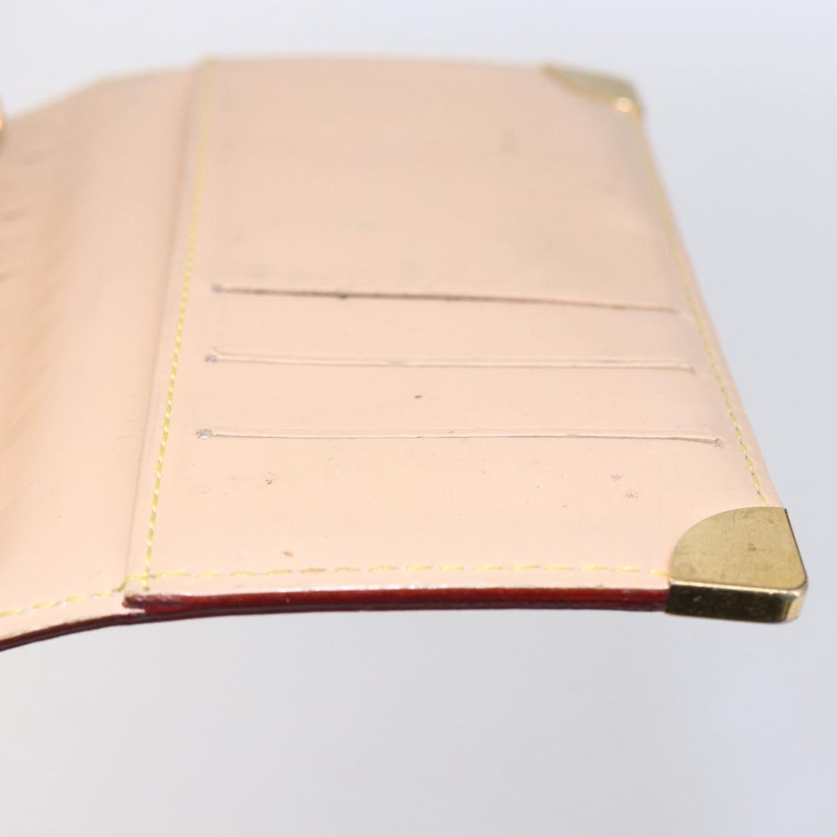 LOUIS VUITTON Multicolor Agenda PM Day Planner Cover Black R20895 LV Auth 154177