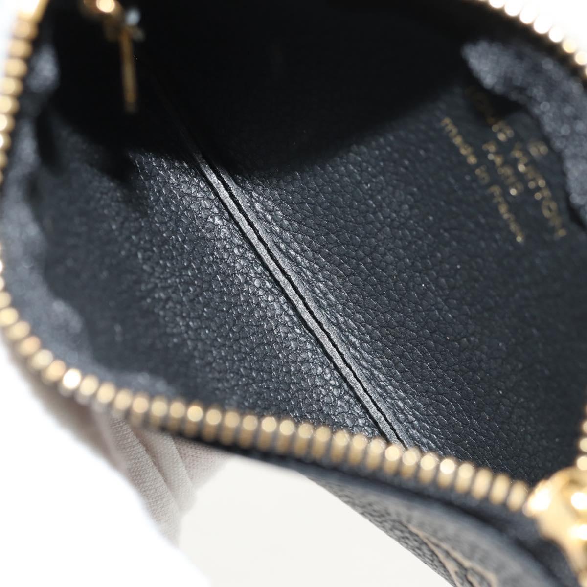 LOUIS VUITTON Monogram Empreinte Pochette Cles Coin Purse M80885 LV Auth 154178M