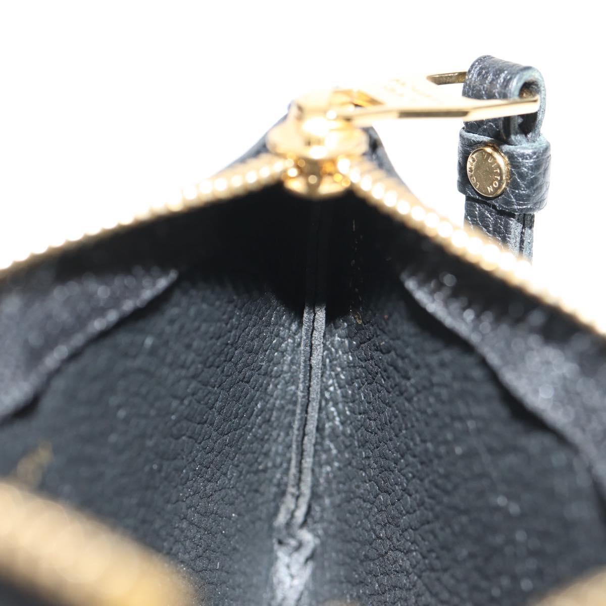 LOUIS VUITTON Monogram Empreinte Pochette Cles Coin Purse M80885 LV Auth 154178M