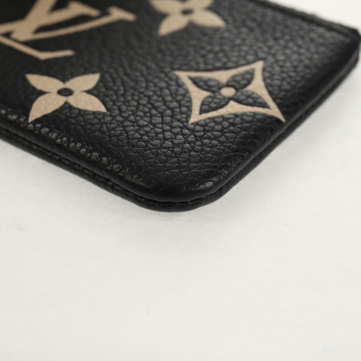 LOUIS VUITTON Monogram Empreinte Pochette Cles Coin Purse M80885 LV Auth 154178M