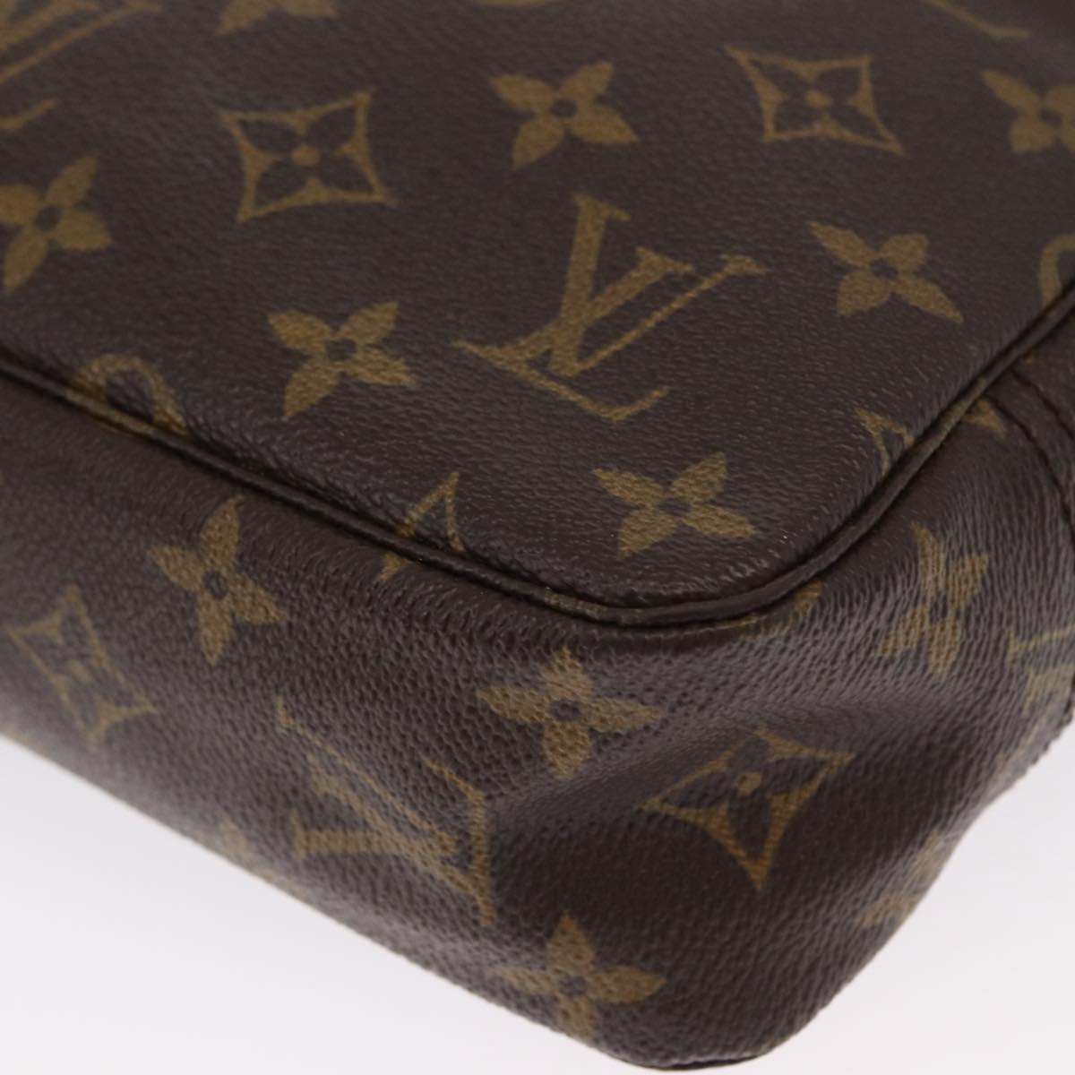 LOUIS VUITTON Monogram Trousse Toilette 23 Clutch Bag M47524 LV Auth 154206