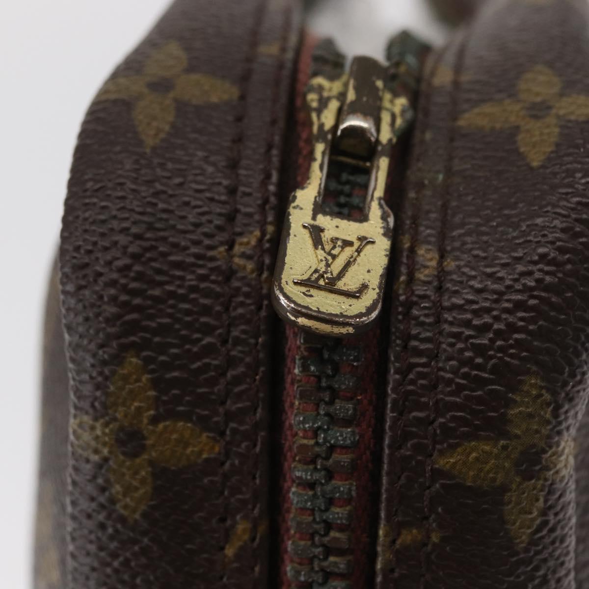 LOUIS VUITTON Monogram Trousse Toilette 23 Clutch Bag M47524 LV Auth 154206