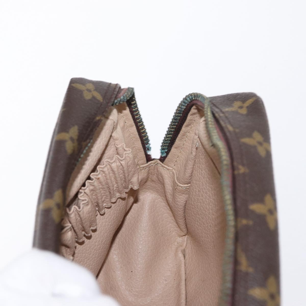 LOUIS VUITTON Monogram Trousse Toilette 23 Clutch Bag M47524 LV Auth 154206
