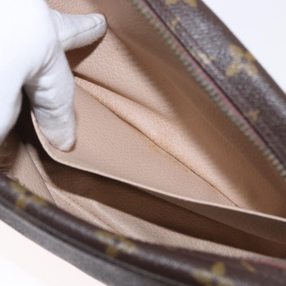 LOUIS VUITTON Monogram Trousse Toilette 23 Clutch Bag M47524 LV Auth 154206