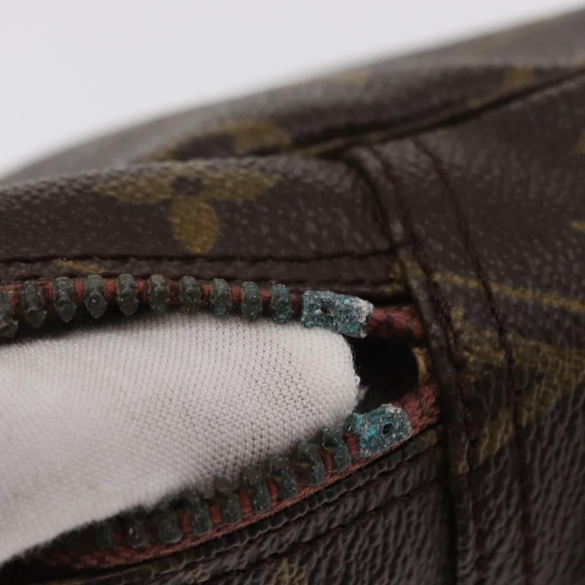 LOUIS VUITTON Monogram Trousse Toilette 23 Clutch Bag M47524 LV Auth 154206