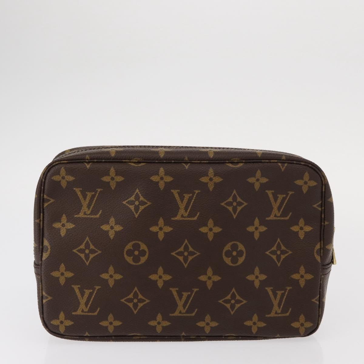 LOUIS VUITTON Monogram Trousse Toilette 23 Clutch Bag M47524 LV Auth 154207