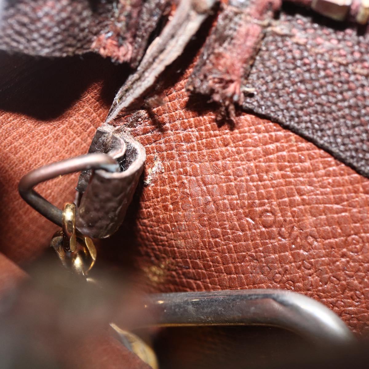 LOUIS VUITTON Monogram Pochette Cles Coin Purse M60033 LV Auth 154210