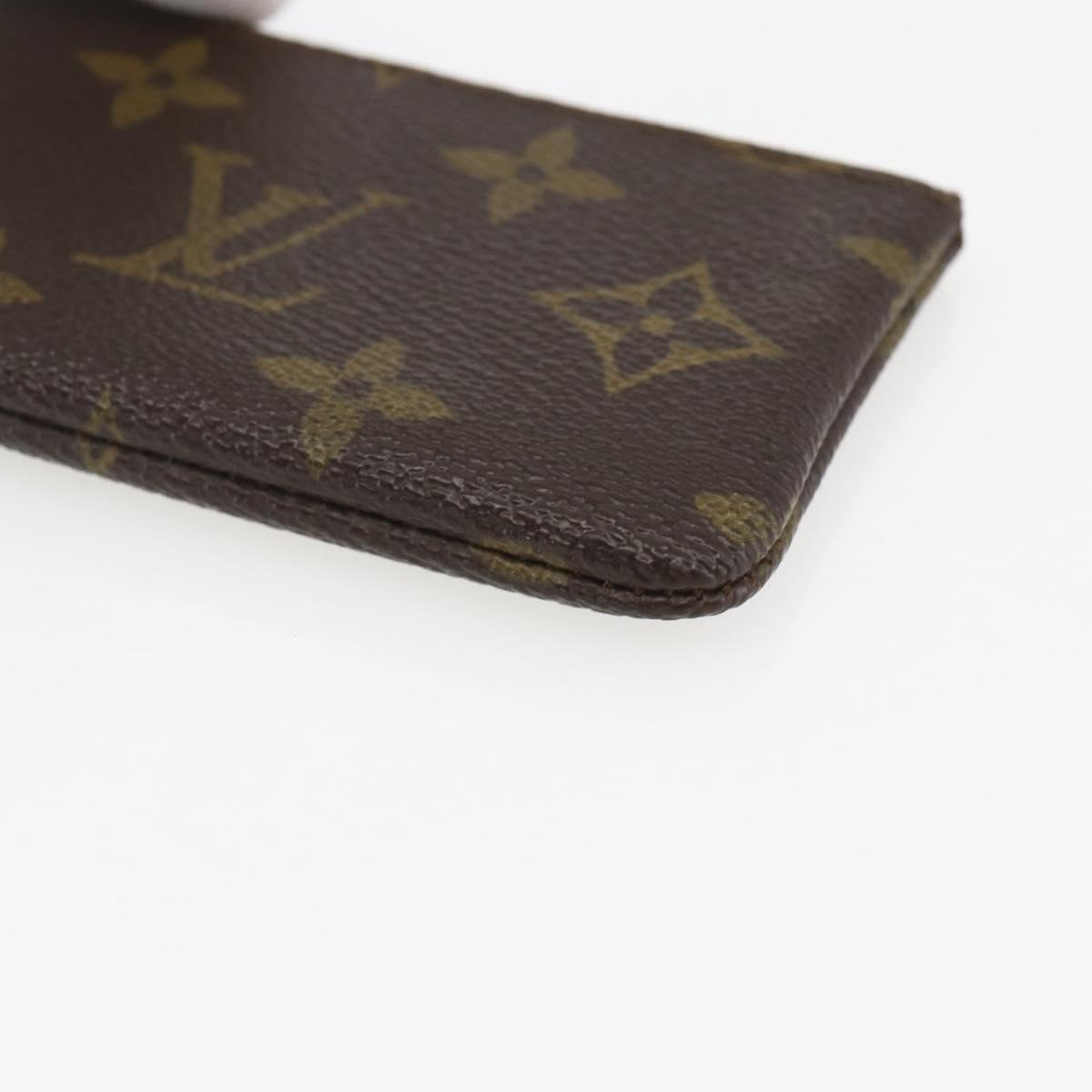 LOUIS VUITTON Monogram Pochette Cles Coin Purse M60033 LV Auth 154210