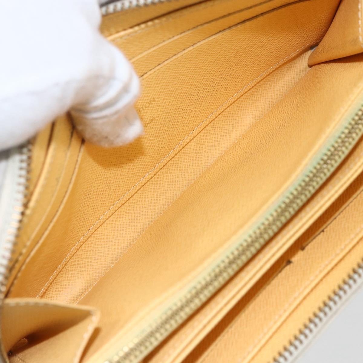 LOUIS VUITTON Damier Azur Illustre balloon Zippy Wallet N63006 LV Auth 154213