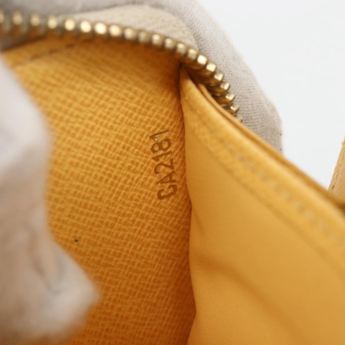 LOUIS VUITTON Damier Azur Illustre balloon Zippy Wallet N63006 LV Auth 154213