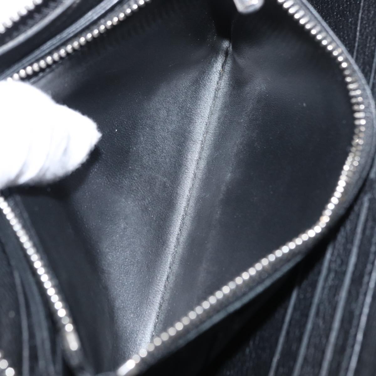 LOUIS VUITTON Zippy Rock Me Long Wallet Leather Black M62622 LV Auth 154214