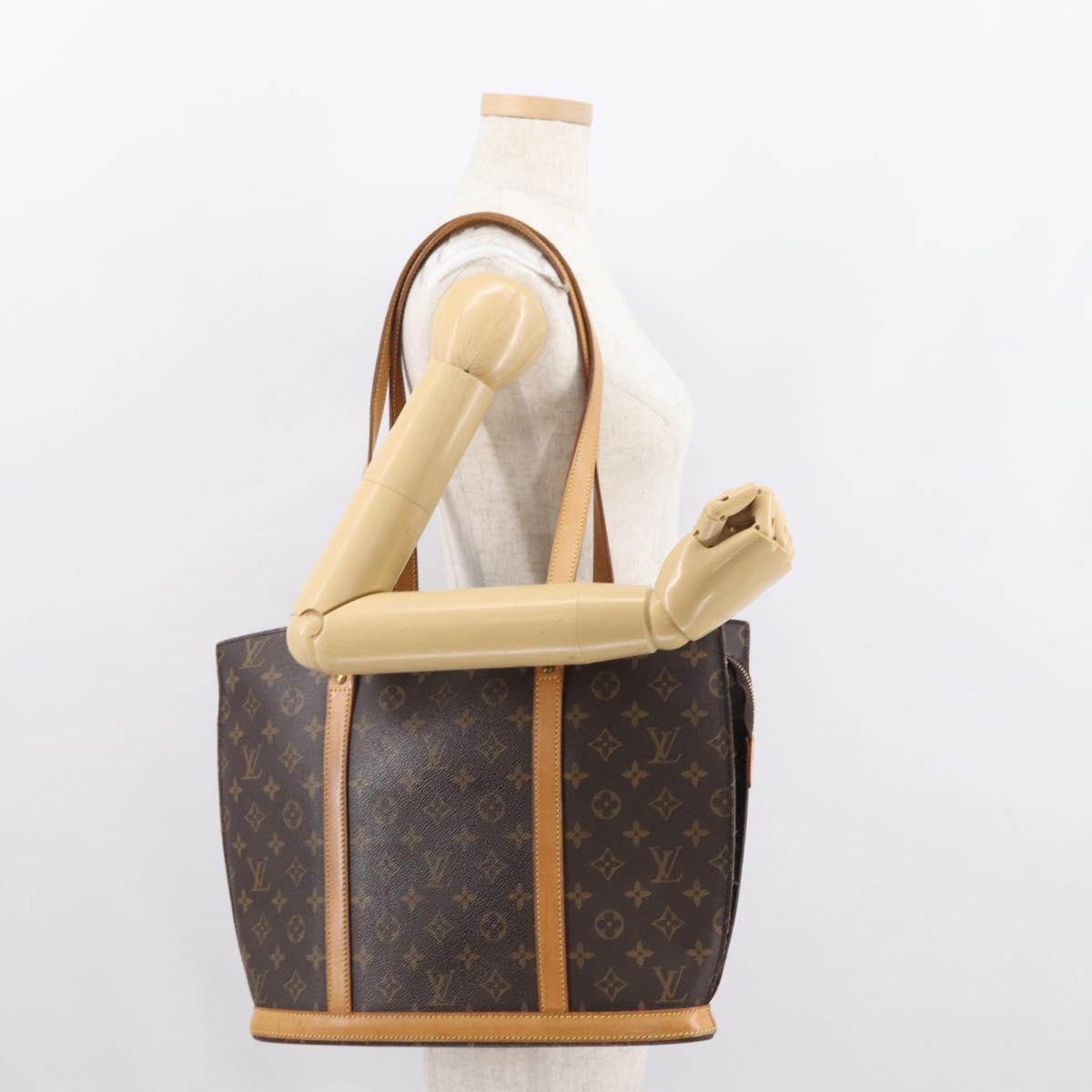 LOUIS VUITTON Monogram Babylone Tote Bag M51102 LV Auth 154237A