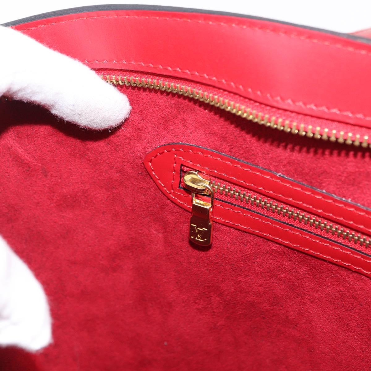 LOUIS VUITTON Epi Saint Jacques Shopping Shoulder Bag Red M52277 LV Auth 154251