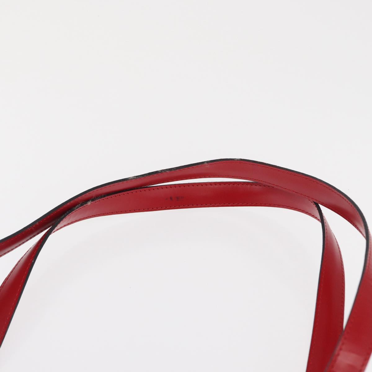 LOUIS VUITTON Epi Saint Jacques Shopping Shoulder Bag Red M52277 LV Auth 154251