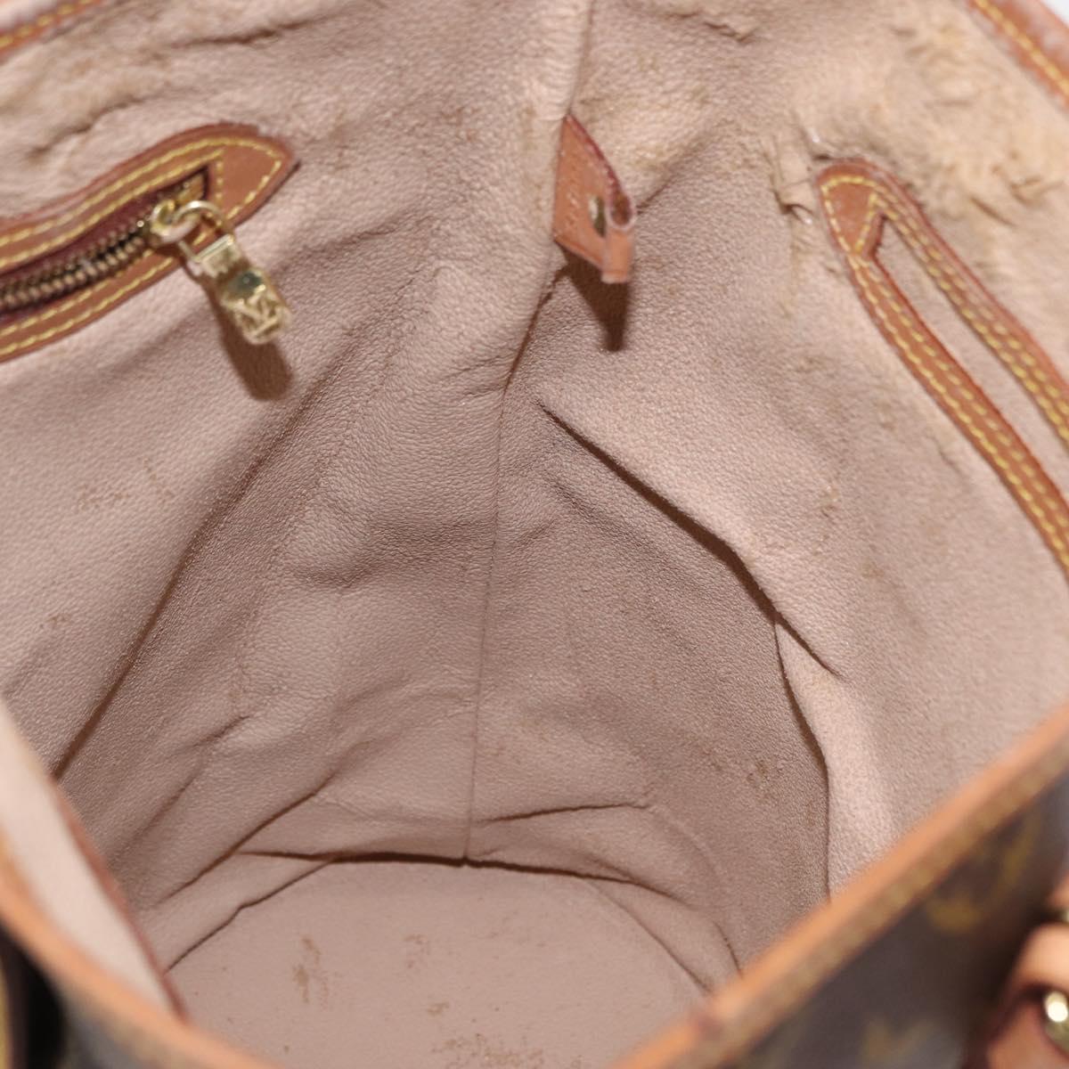 LOUIS VUITTON Monogram Bucket GM Shoulder Bag M42236 LV Auth 154253