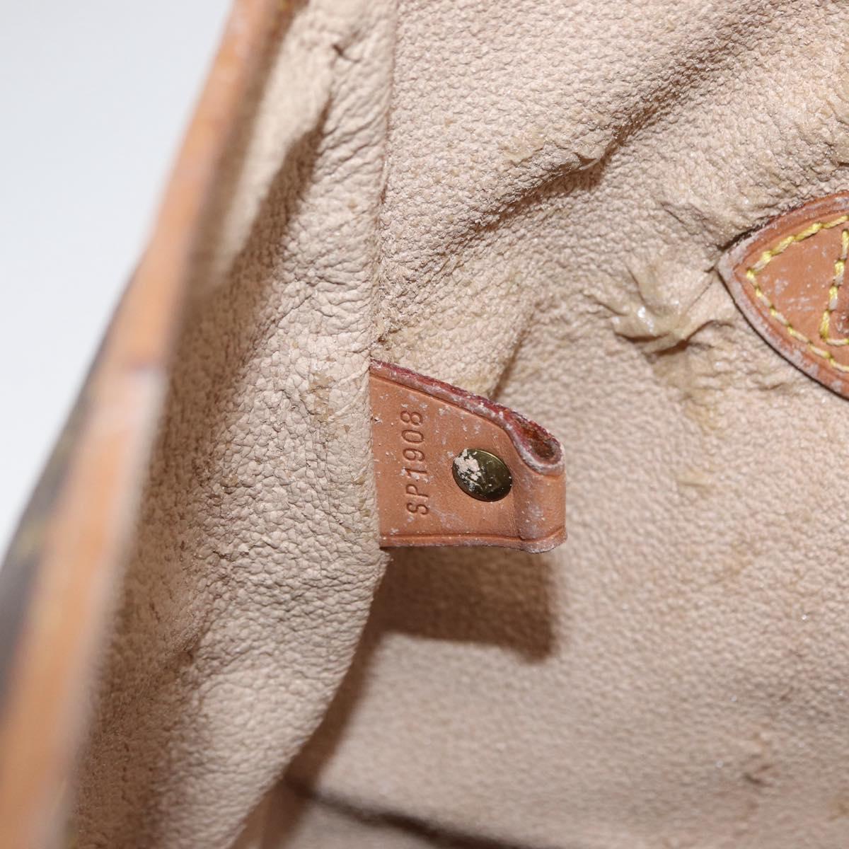 LOUIS VUITTON Monogram Bucket GM Shoulder Bag M42236 LV Auth 154253
