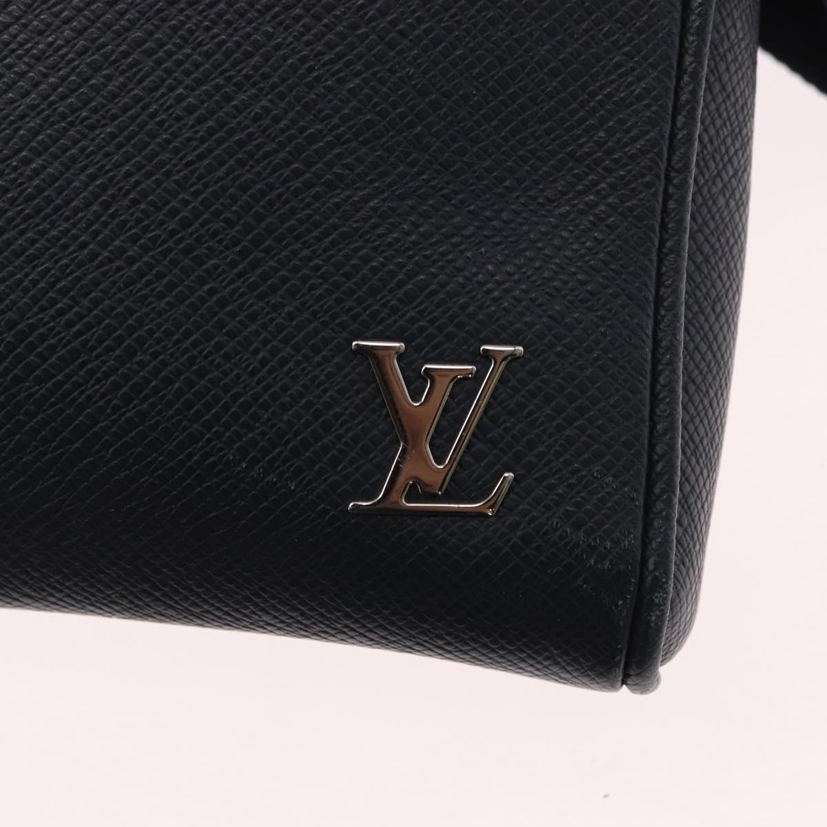 LOUIS VUITTON Taiga Messenger PPM Messenger bag Blue Marine M30321 Auth 154263
