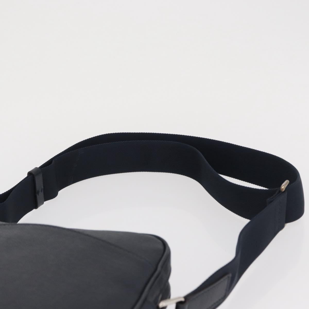 LOUIS VUITTON Taiga Messenger PPM Messenger bag Blue Marine M30321 Auth 154263