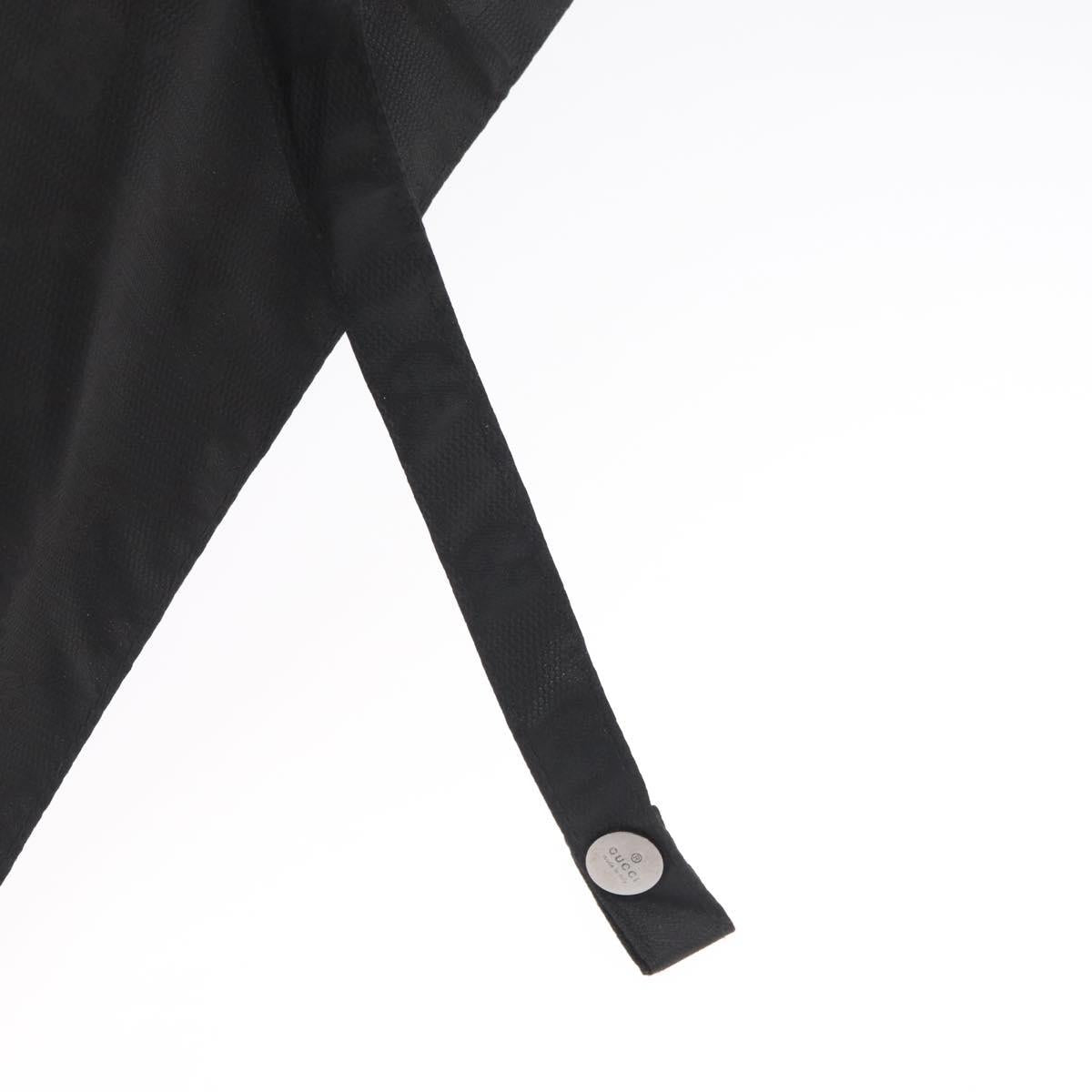 GUCCI GG Canvas Umbrella Nylon Black Auth 154283M