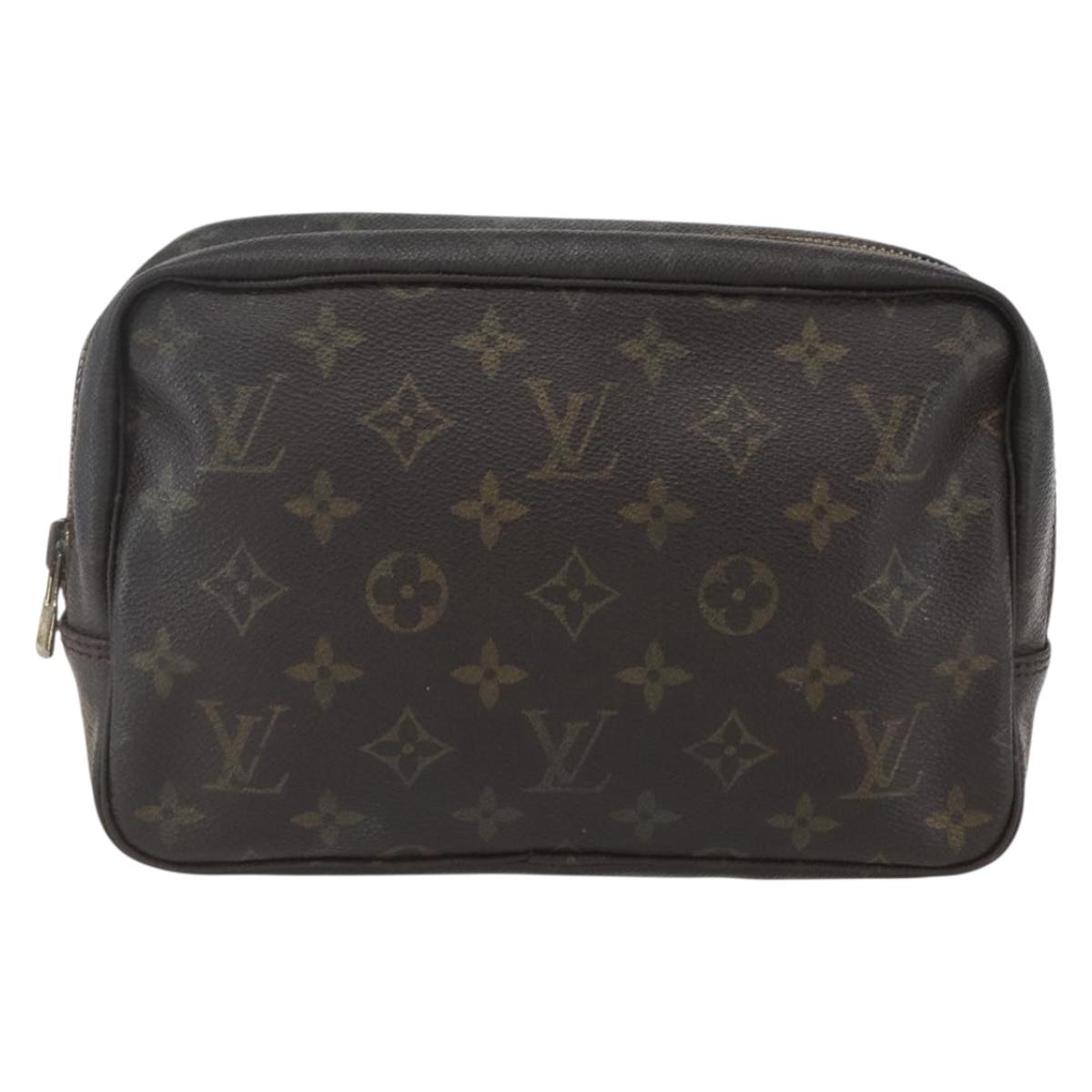 LOUIS VUITTON Monogram Trousse Toilette 23 Clutch Bag M47524 LV Auth 154284