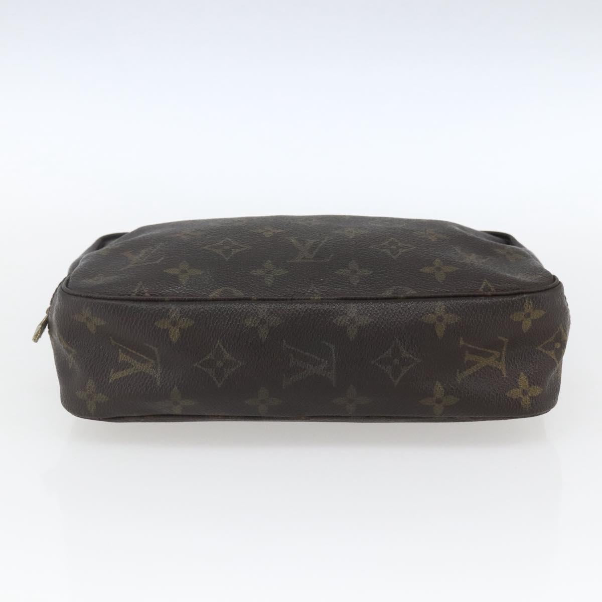 LOUIS VUITTON Monogram Trousse Toilette 23 Clutch Bag M47524 LV Auth 154284