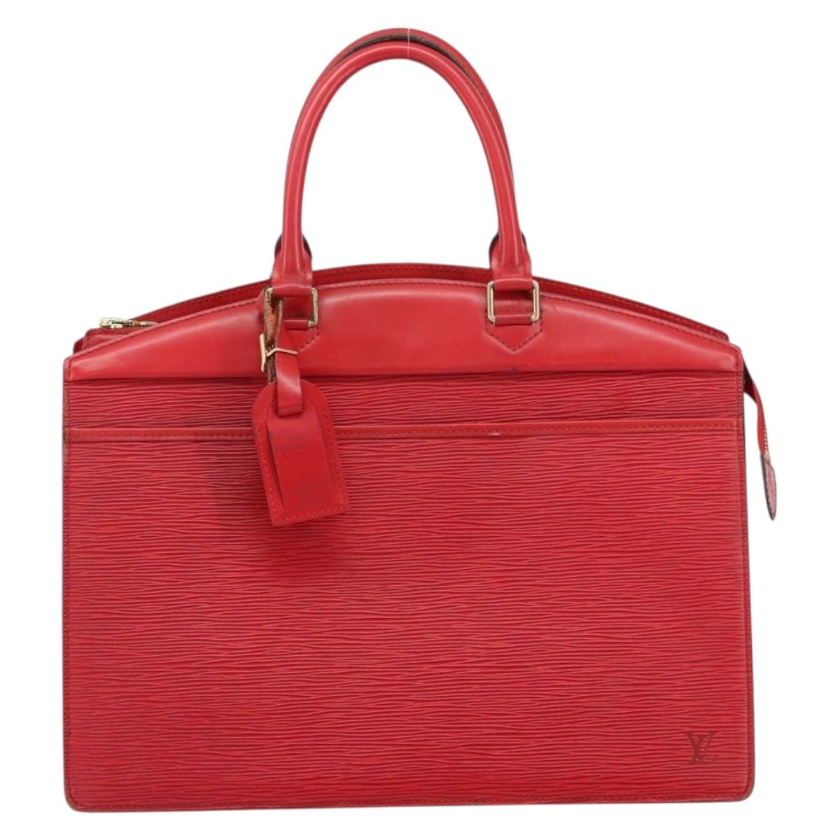 LOUIS VUITTON Epi Riviera Hand Bag Red M48187 LV Auth 154290