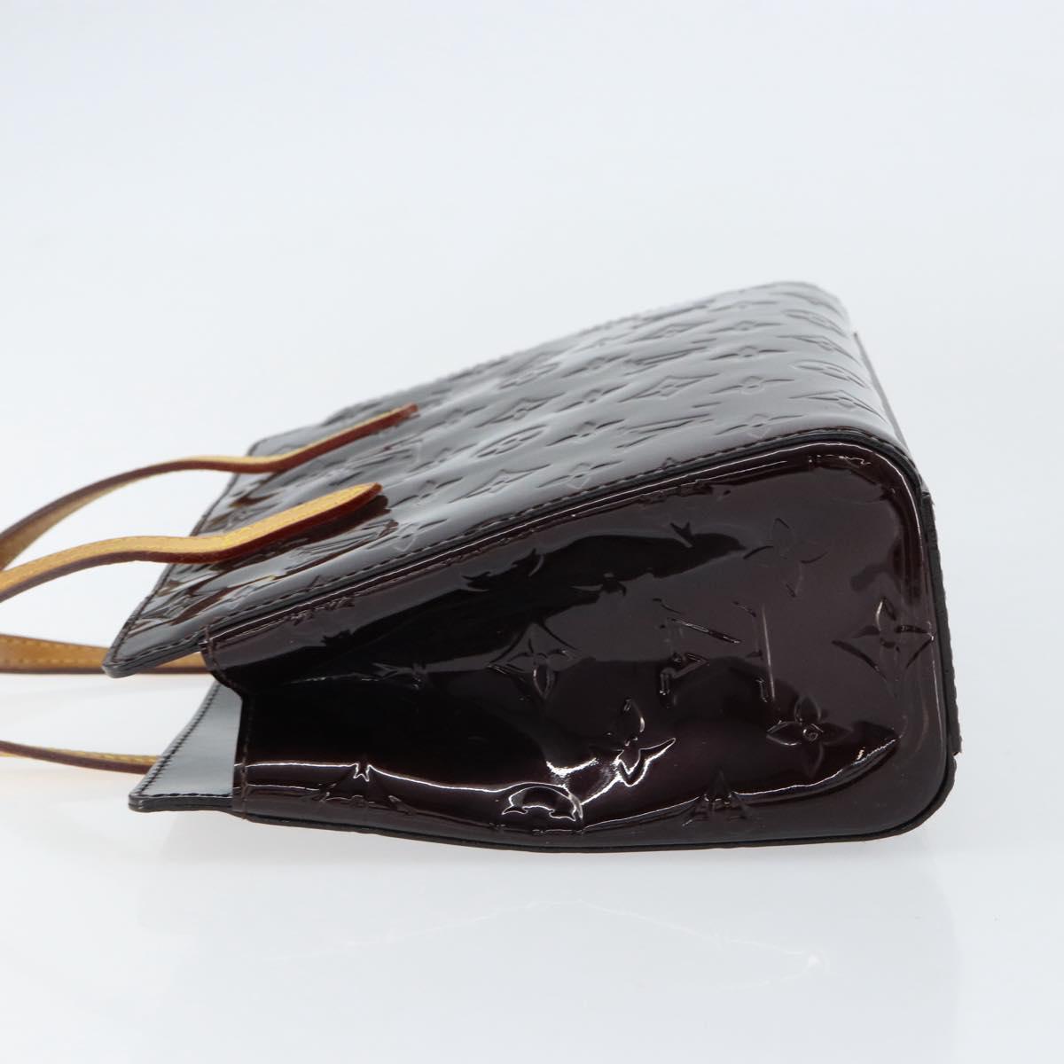 LOUIS VUITTON Monogram Vernis Catalina BB Bag Amarante M90017 LV Auth 154296