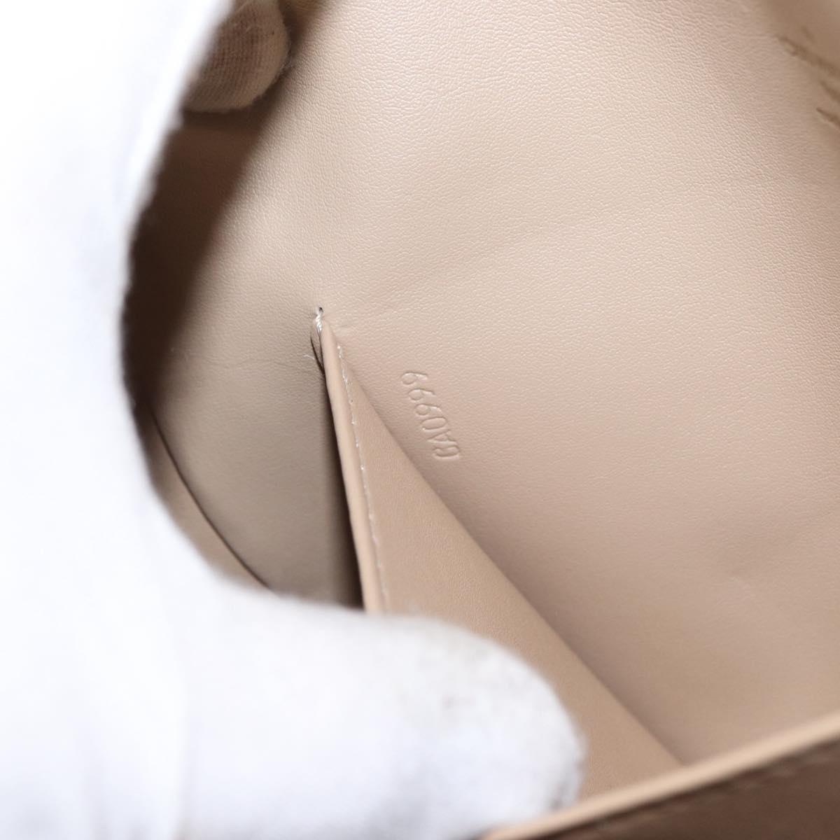 LOUIS VUITTON Monogram Vernis Thompson Street Bag Beige M91301 LV Auth 154298