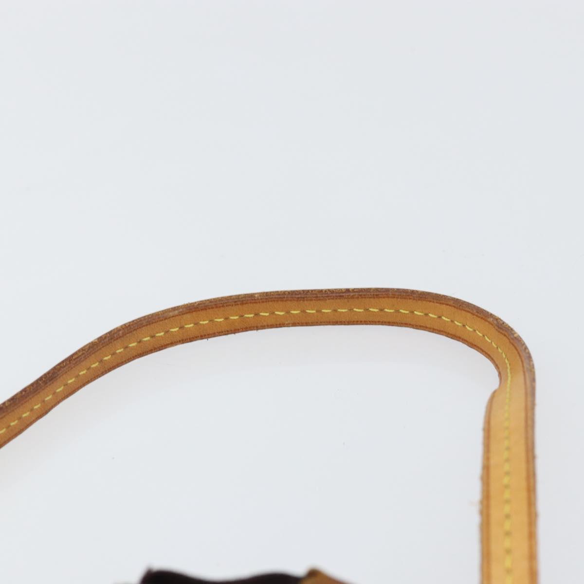 LOUIS VUITTON Vernis Pochette Accessoires Pouch Amarante M91576 LV Auth 154299V