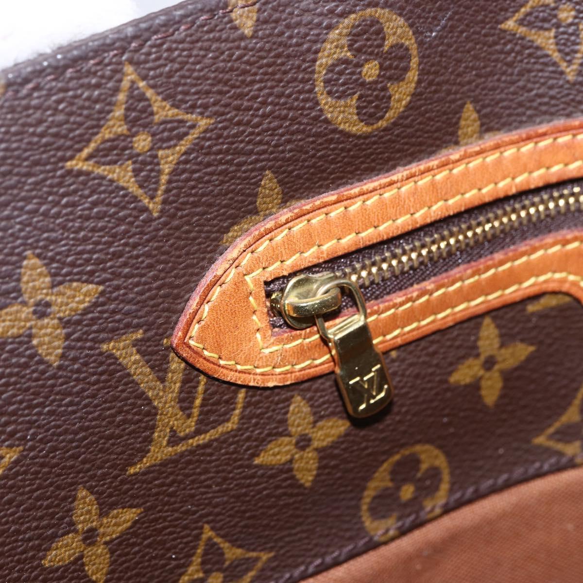 LOUIS VUITTON Monogram Sac Shopping Tote Bag M51108 LV Auth 154310