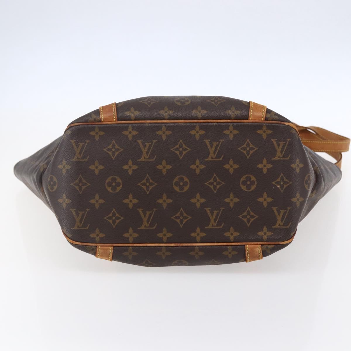 LOUIS VUITTON Monogram Sac Shopping Tote Bag M51108 LV Auth 154310
