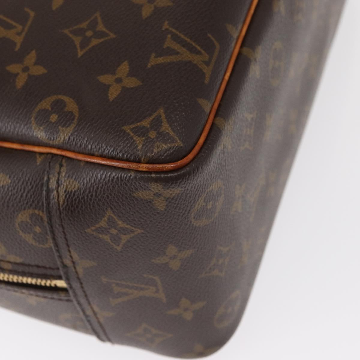 LOUIS VUITTON Monogram Deauville Hand Bag M47270 LV Auth 154311