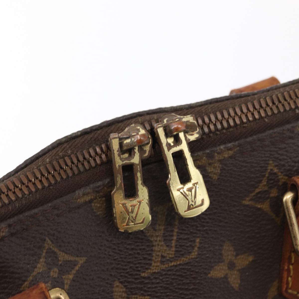 LOUIS VUITTON Monogram Alma Hand Bag M51130 LV Auth 154312