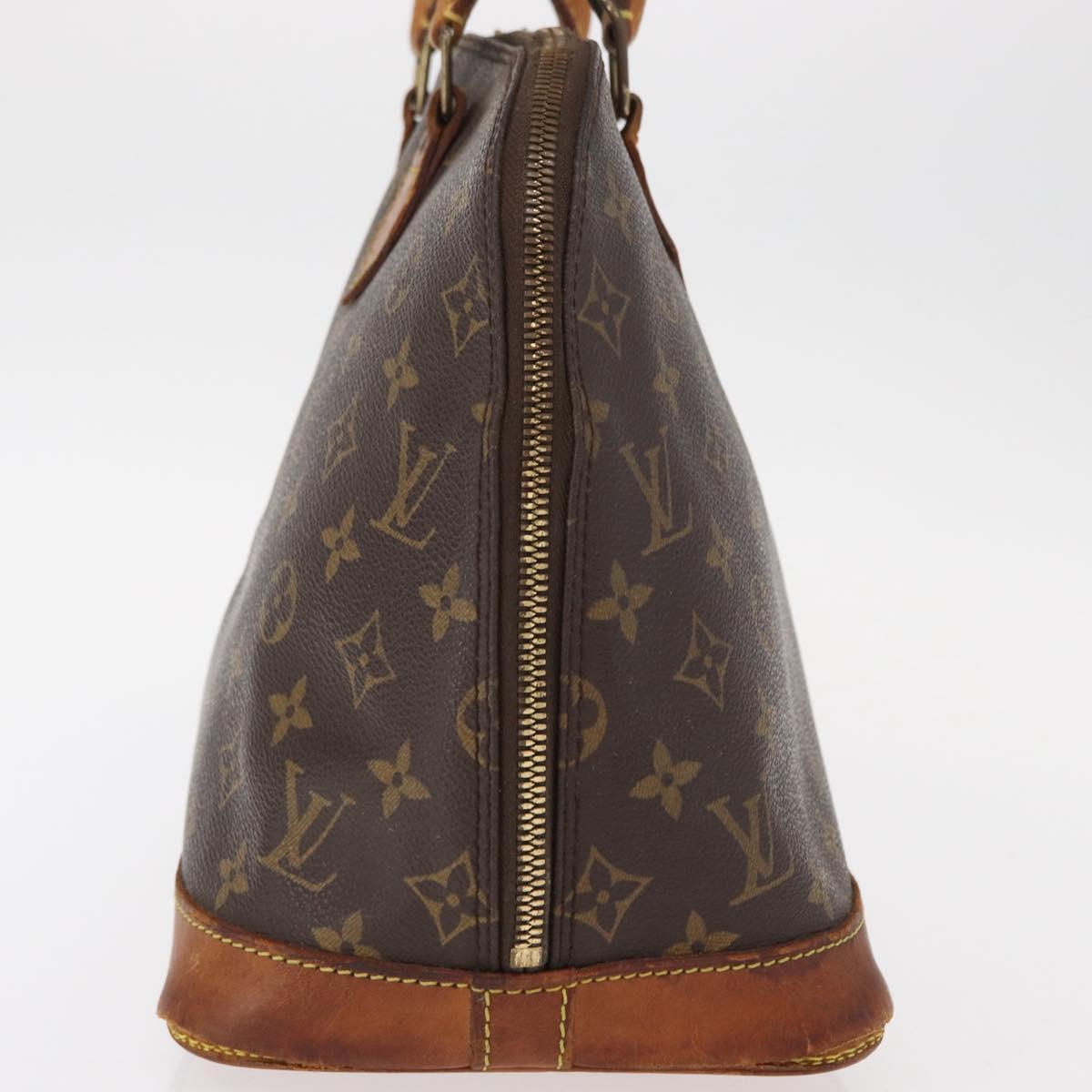 LOUIS VUITTON Monogram Alma Hand Bag M51130 LV Auth 154312