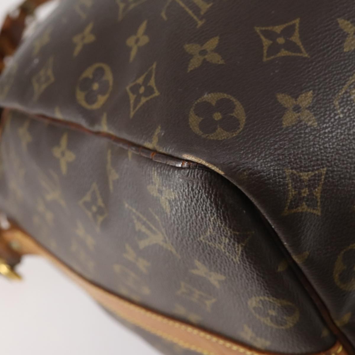 LOUIS VUITTON Monogram Keepall Bandouliere 50 Boston Bag M41416 LV Auth 154314